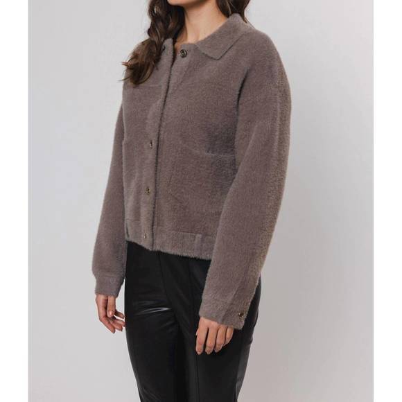 NEW RINO & PELLE bubbly jacket in taupe - Picture 2 of 4